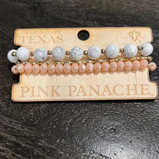 PP Marble Peach Bracelet