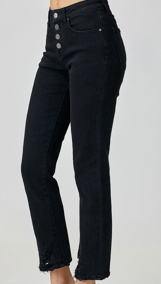 MR Button Down Slim Tapered Jeans